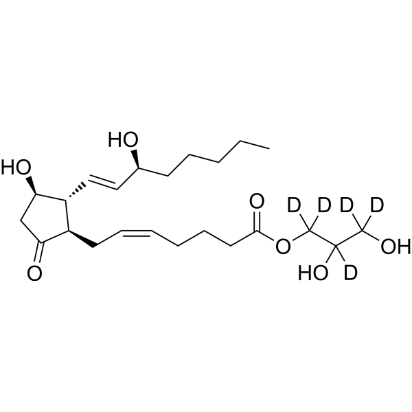 Prostaglandin E2-1-glyceryl ester-d5